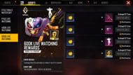 Gun skin and Gloo Wall skin are available here (Image via Free Fire)